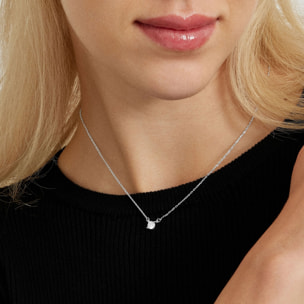Collar Keval acabado plata