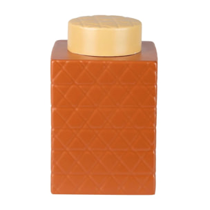 Tibor Ceramica Naranja Mate 16x16x26 Cm