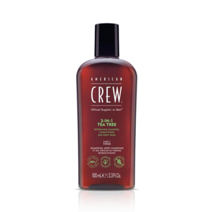 3-en-1 Arbre à Thé - Shampoing 3 en 1 Revitalisant et Hydratant
