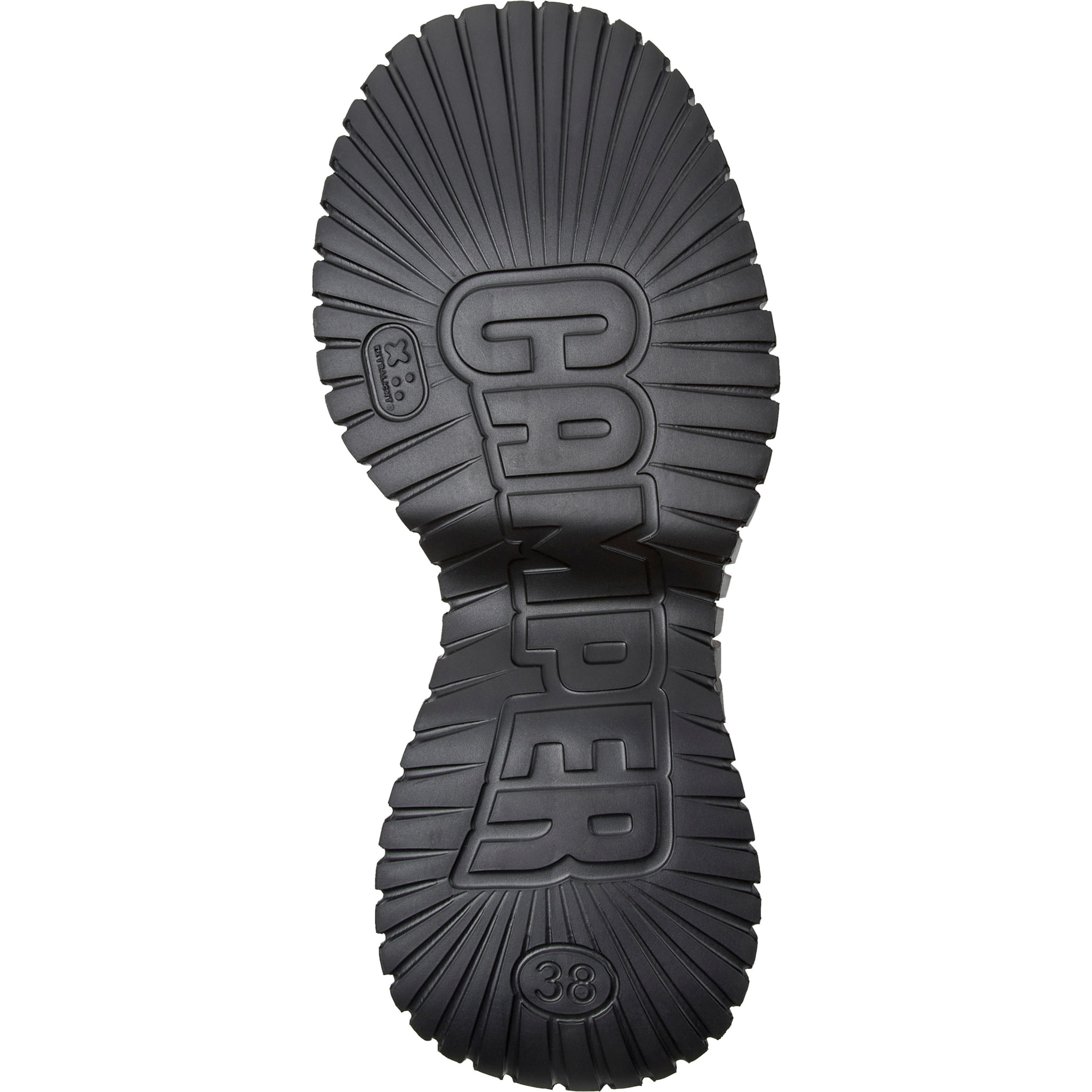 Zapatos de cordones - CAMPER Pix BCN - Negro - Piel lisa