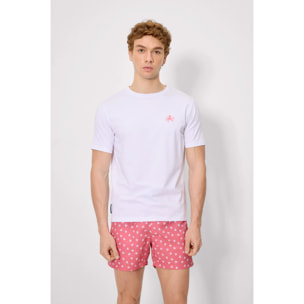 T-shirt a maniche corte Bianco