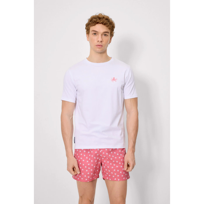 T-shirt a maniche corte Bianco