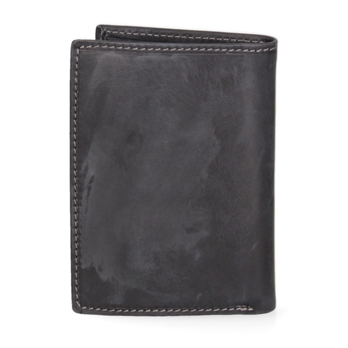 Portafoglio uomo in vera pelle - Modello False - Sfoderato - 12.0 x 9.5 x 2.0 cm