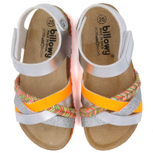 Sandalia BILLOWY PLATEADO