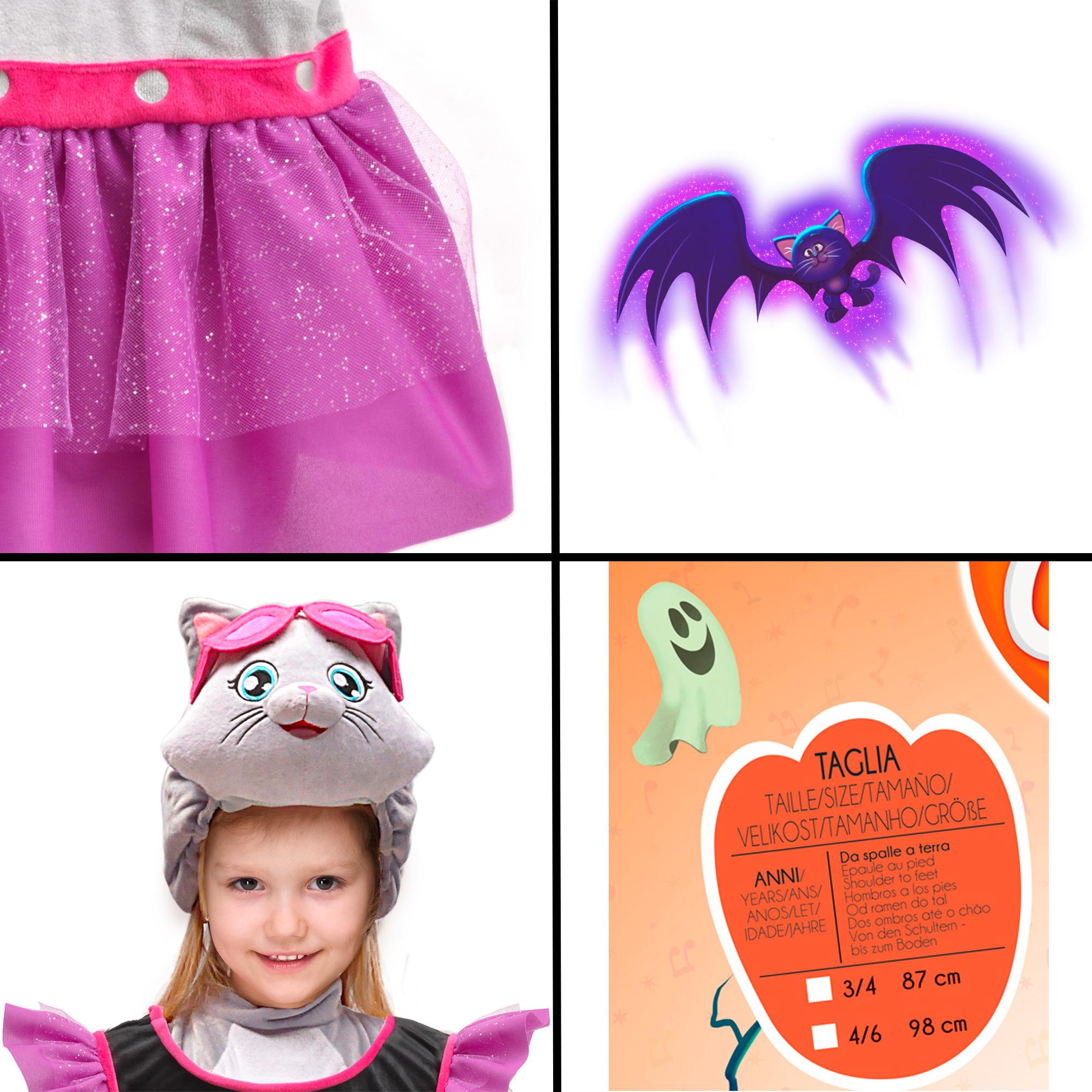 Milady Gattina 44 Gatti Halloween Special Edition Costume Bambino