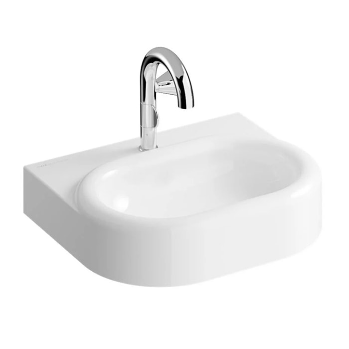 Lavabo VITRA Liquid 60 cm avec trou et sans trop-plein