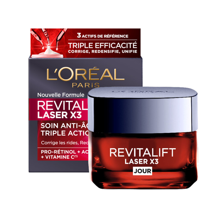 L'Oréal Paris Revitalift Laser Soin Anti-Âge Jour Triple Action 50ml