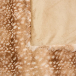 Plaid Zephy 120x160cm marron