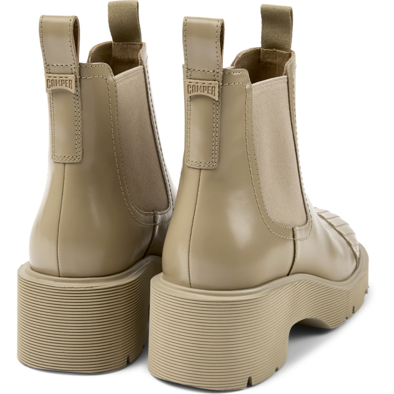 CAMPER Milah - Botines Beige Mujer