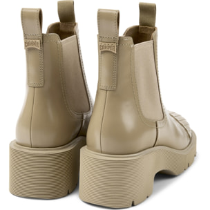 CAMPER Milah - Botines Beige Mujer