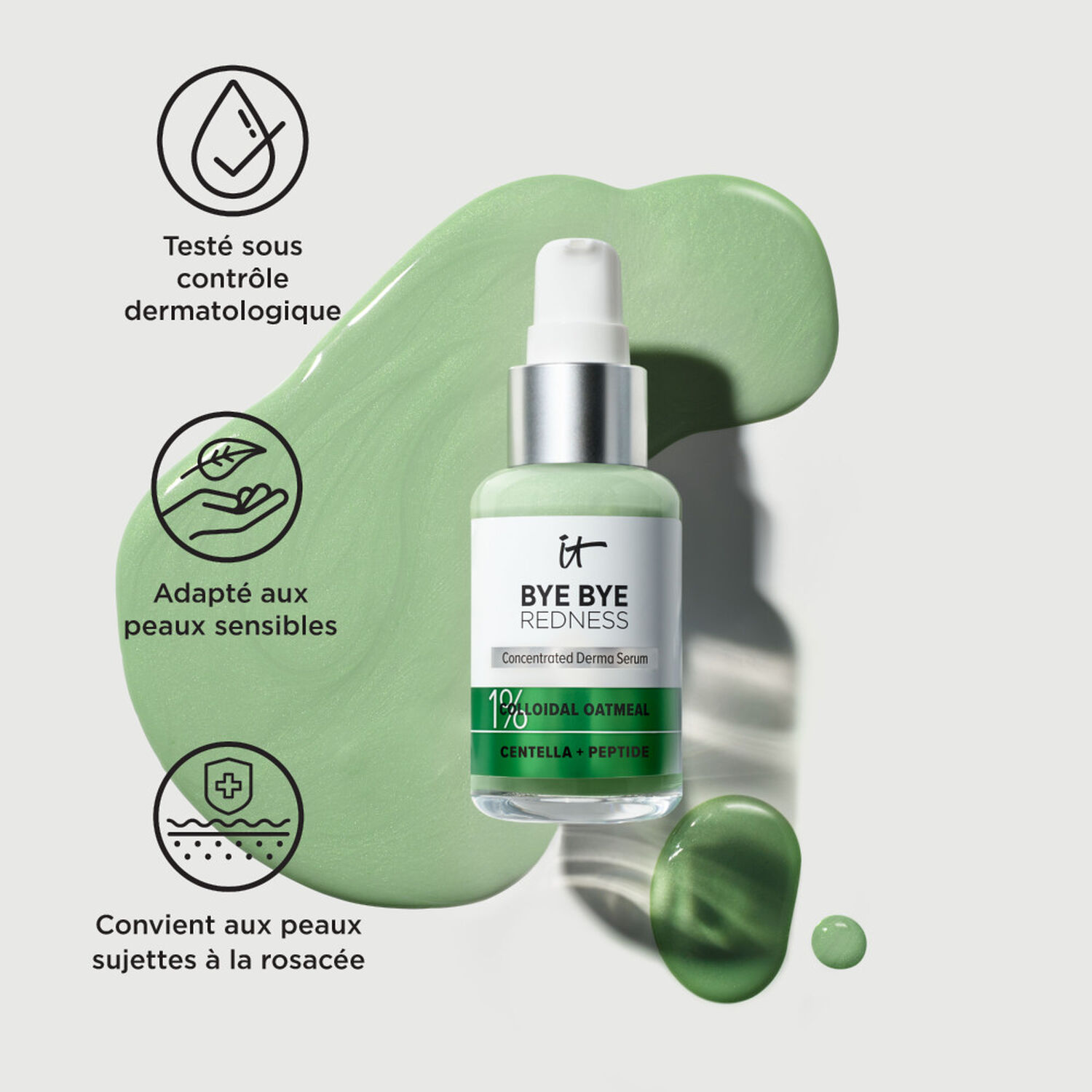 Bye Bye Redness - Sérum Anti-Rougeurs à l'Avoine Colloïdale 30 ml
