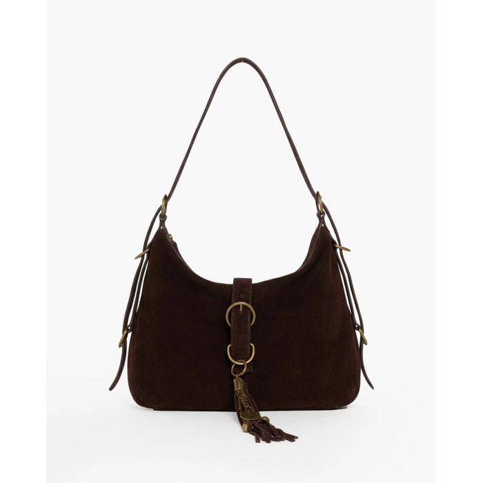 Bolso hobo de piel grande