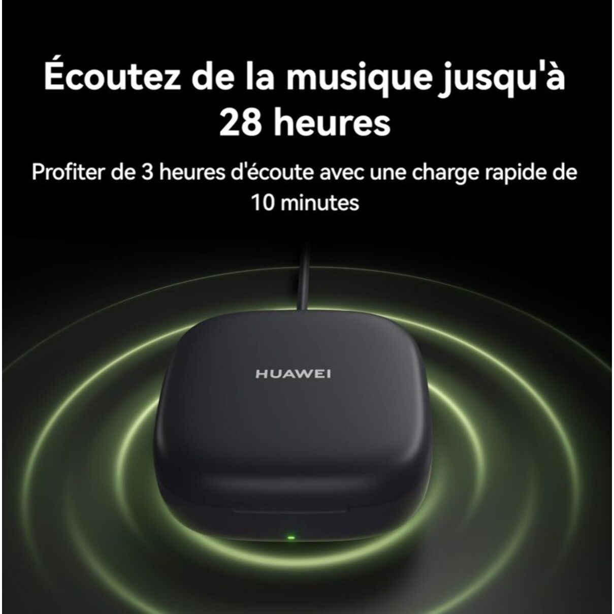 Ecouteurs HUAWEI FreeArc Gris