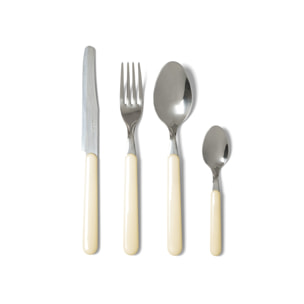 Servizio 24 posate Excelsa – Fashion, Acciaio Crema