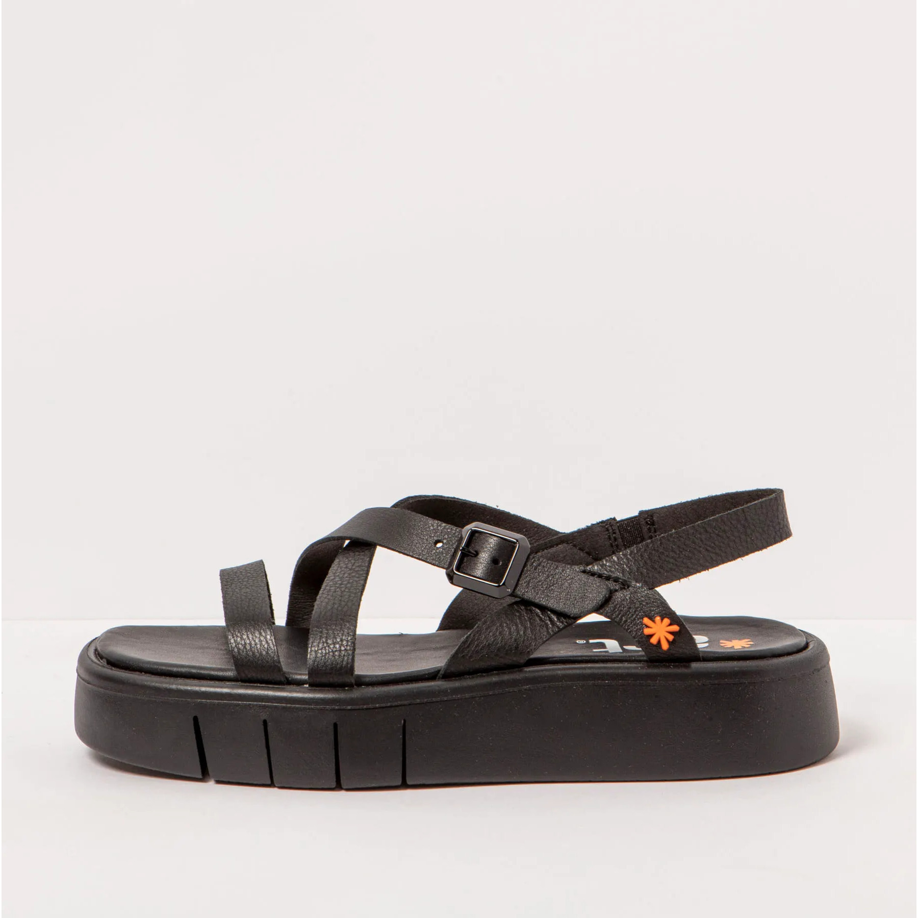 Sandalias 1853 NAPPA BLACK/ MALAGA color Black