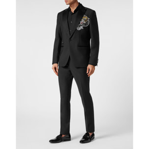 PHILIPP PLEIN Blazer de un botón Slim Fit TATTOO