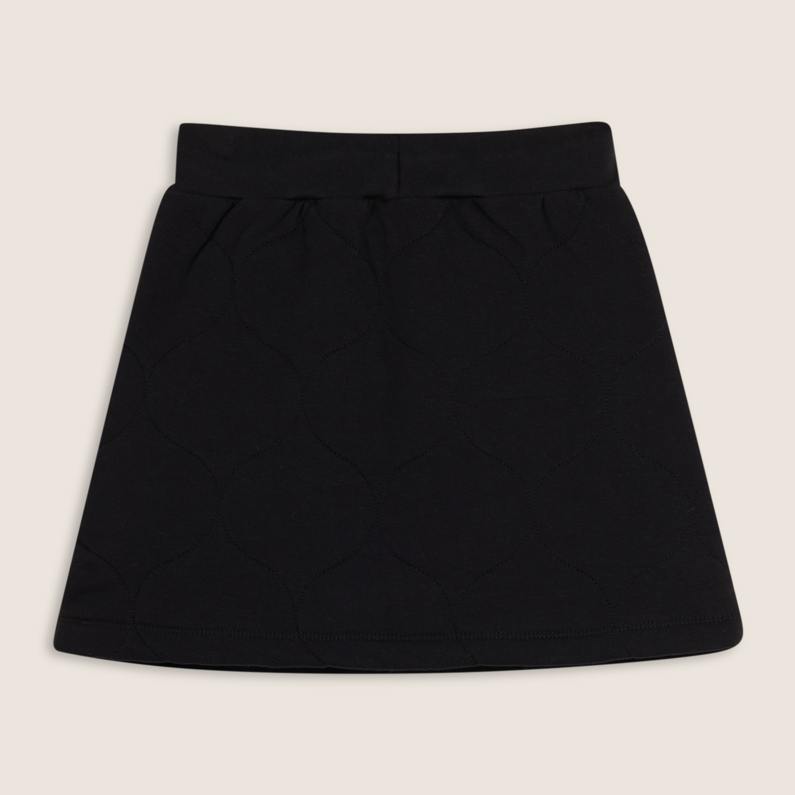 Gonna Bambina a trapezio in cotone texturizzato