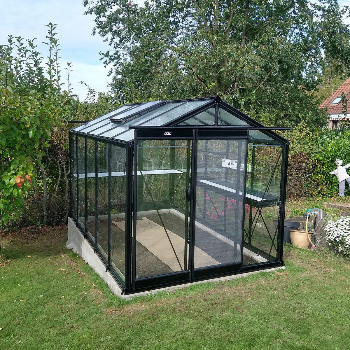 Serre de jardin en verre COMBO - 8,61m2