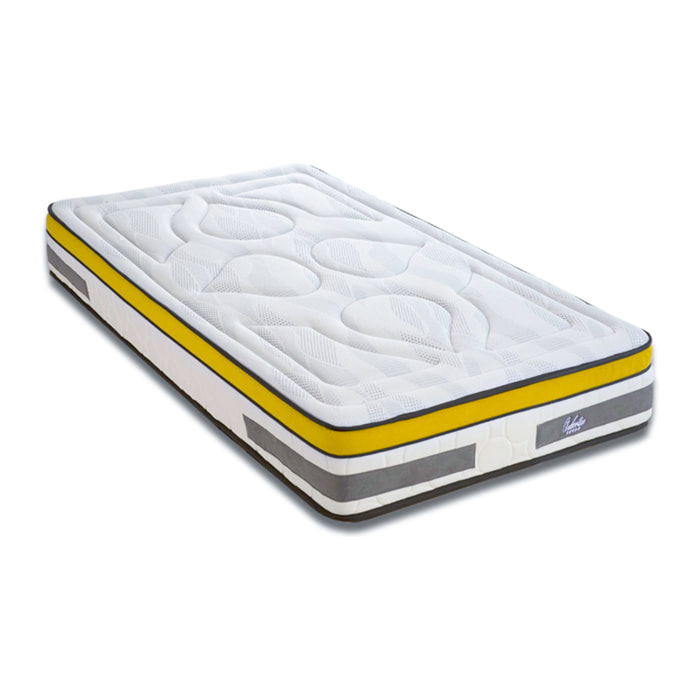 Matelas Ressorts ensachés + mémoire Aubertin - 24 cm - 1 place