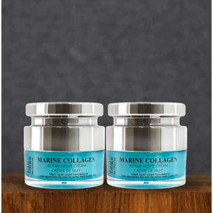 Crema de noche con colágeno marino