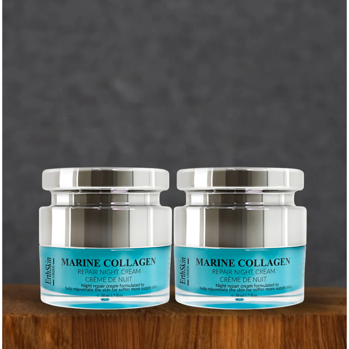 Crema de noche con colágeno marino