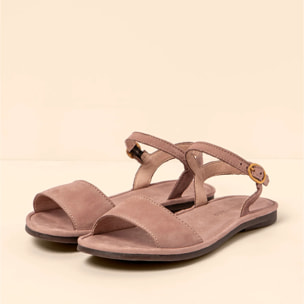 Sandalias N5693 NOBUCK LAVADO MALVA / TULIP color Malva