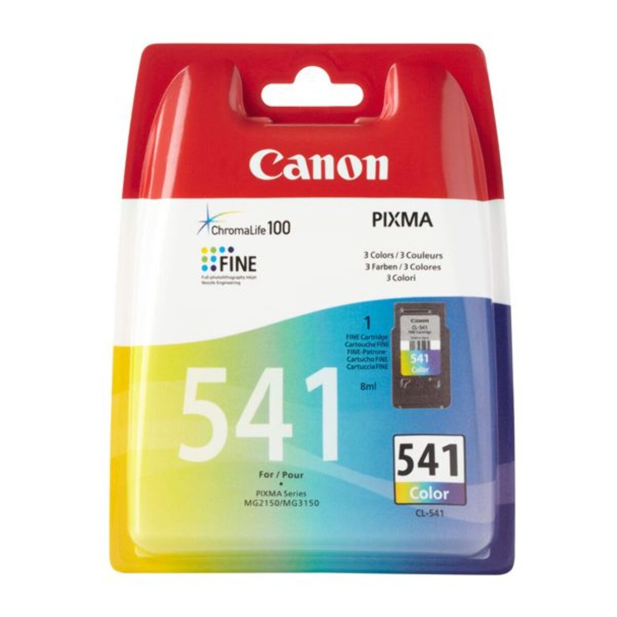 Cartouche d'encre CANON Originale CL-541 3 Couleurs (CMY) - 5227B001