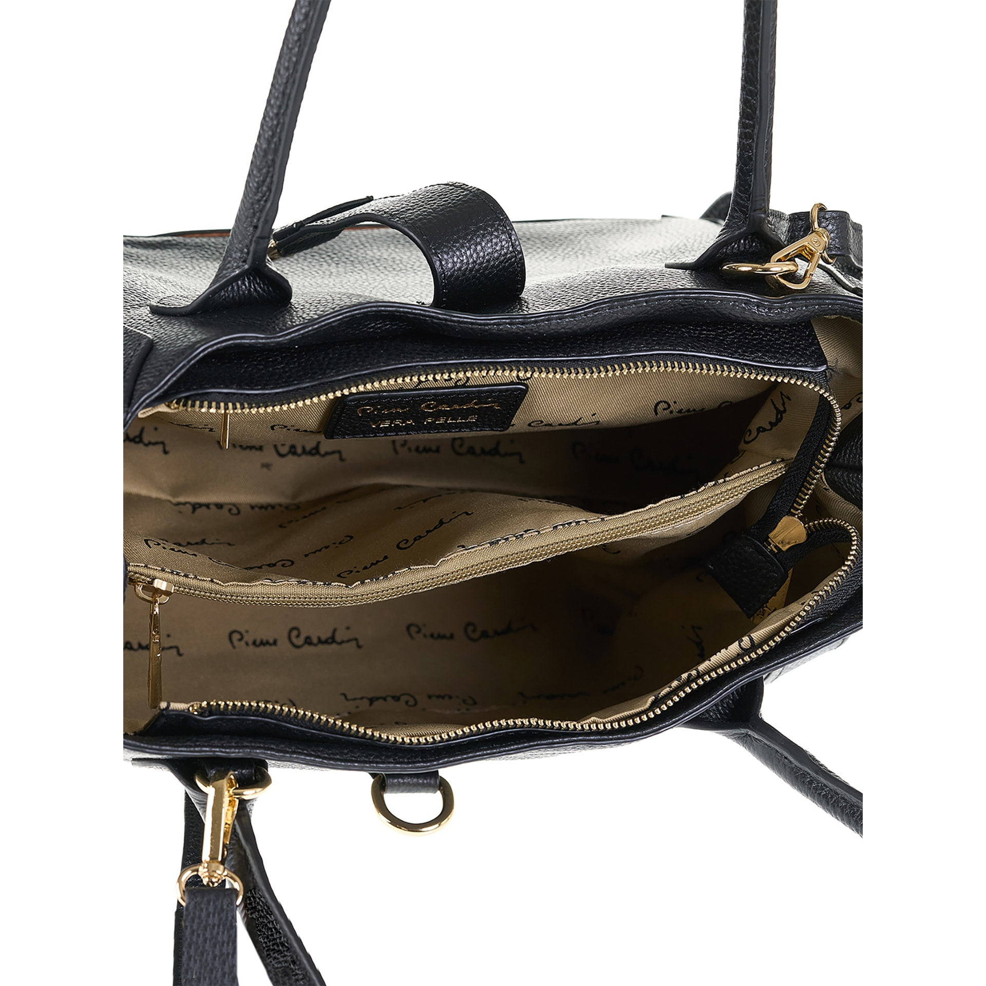 Borsa a mano da donna Made in Italy - Modello Althea Lux - 100% pelle - 34.5 x 22.0 x 17.0 cm