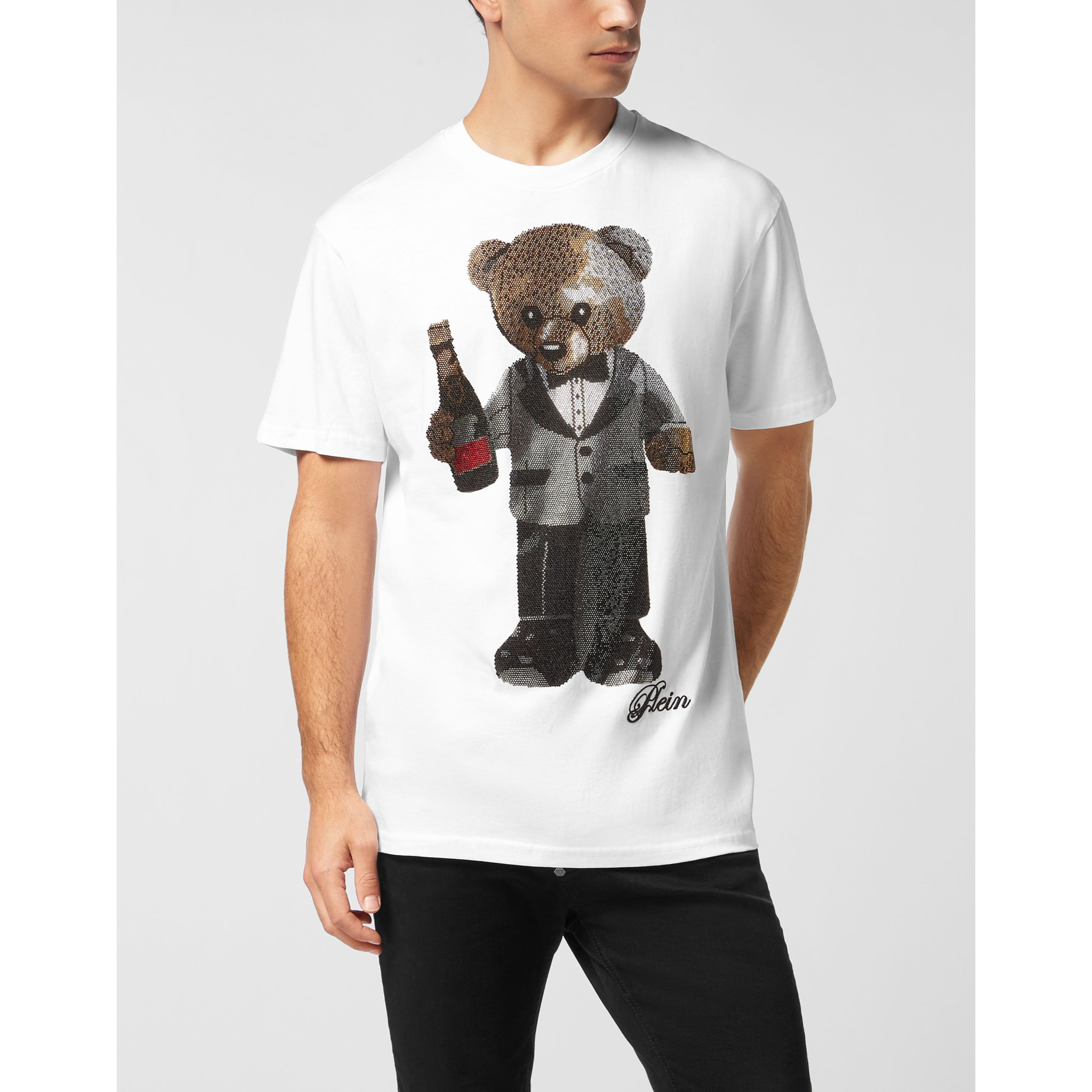 PHILIPP PLEIN T-shirt girocollo a maniche corte TEDDY