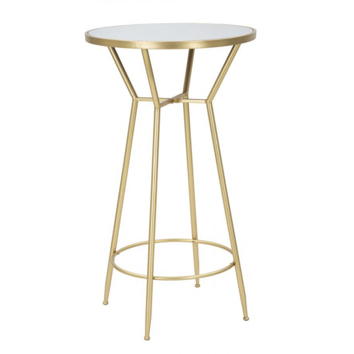 TAVOLO BAR CIRCLE CHARME1921 DORATO