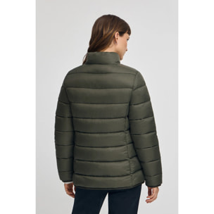 Chaqueta Salma Embroidery verde bosque con logo Rigby Go