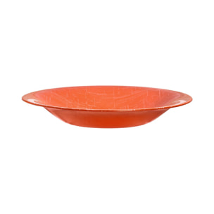 Assiette creuse orange 21,5 cm Poppy - Luminarc