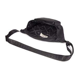 Marsupio da uomo in pelle vegana - Modello False - Con Zip - 33.0 x 17.0 x 11.0 cm
