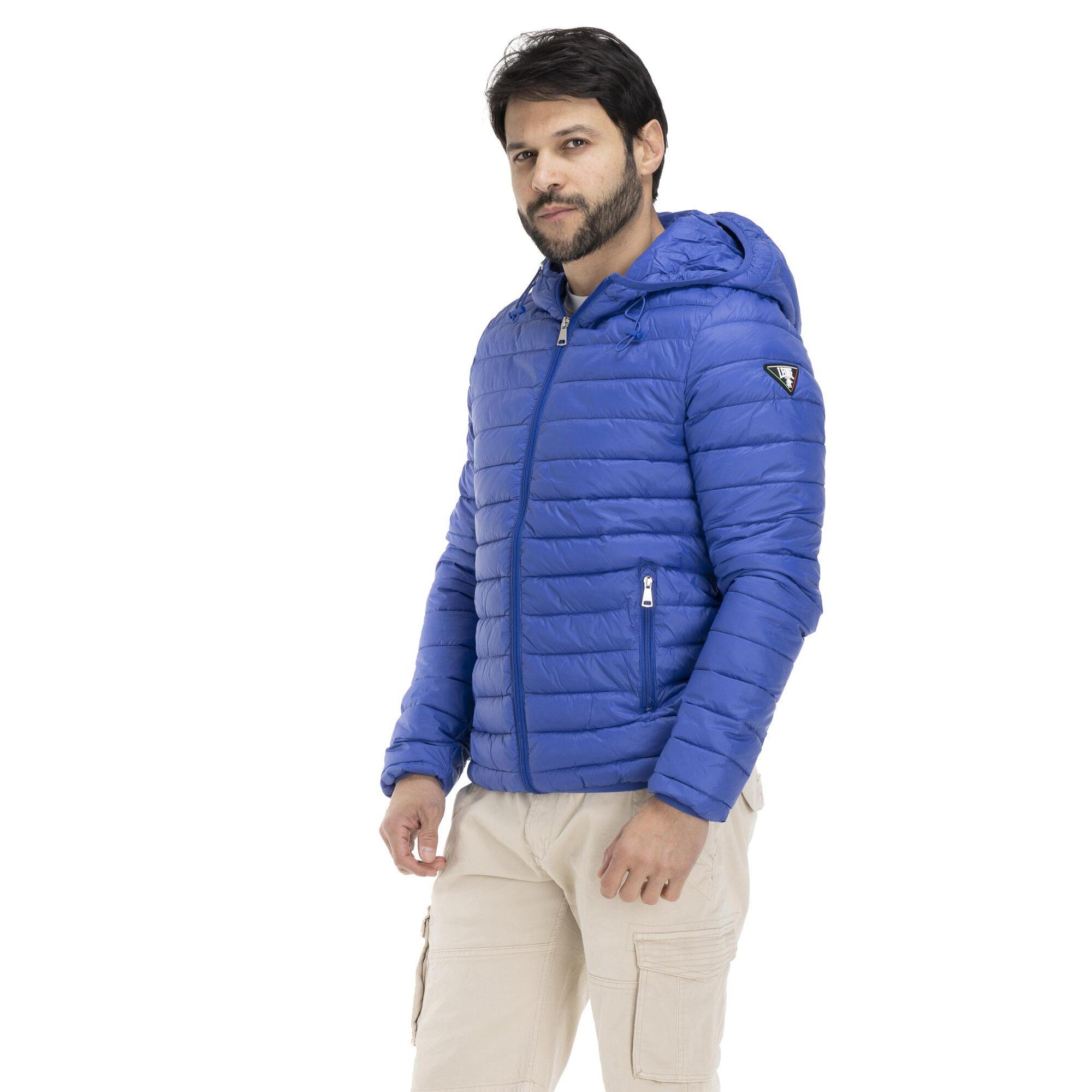 Chaqueta de hombre con capucha y cremallera Basic