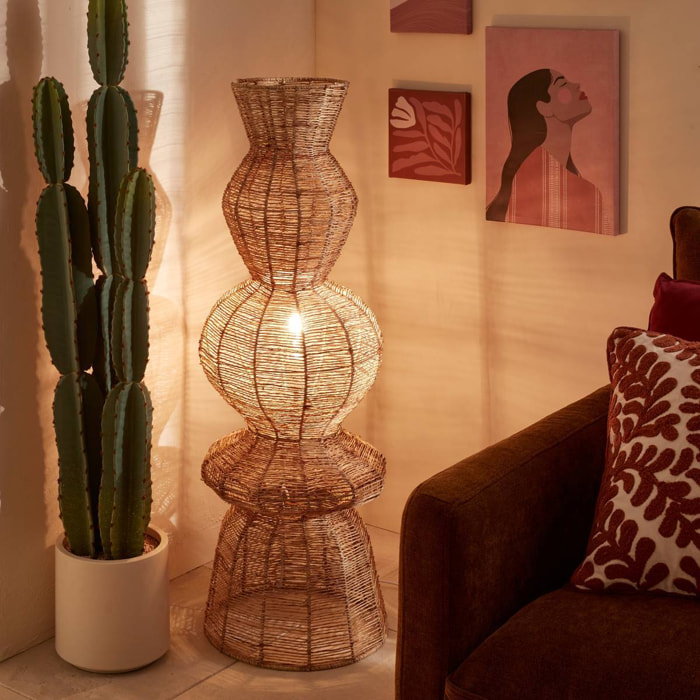 Lampadaire Titus beige H109cm