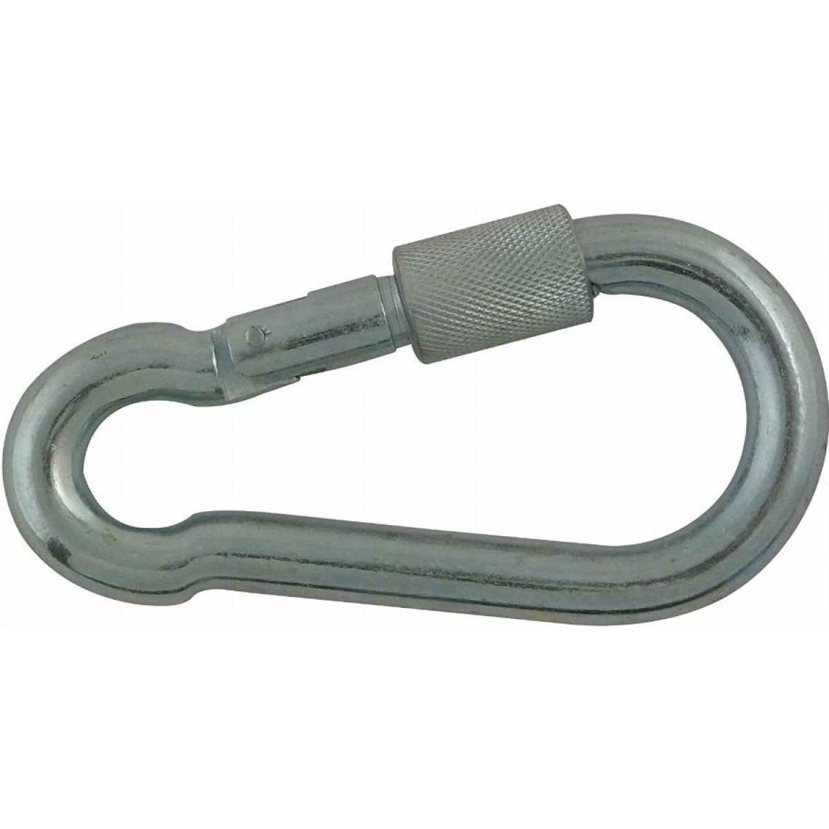 Mousqueton alpin à vis acier zingué VISO Ø10 x L.100 - MSE10E