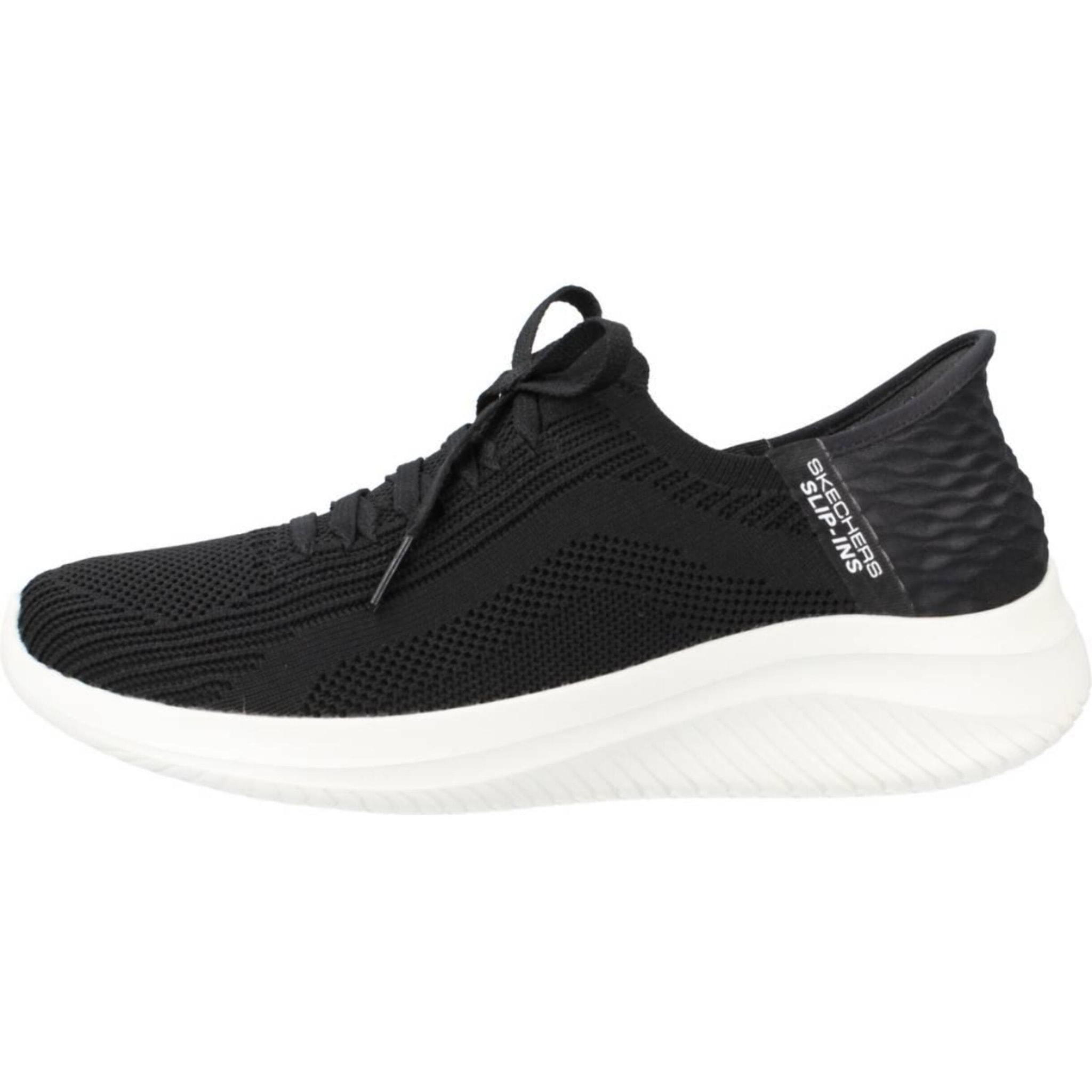 Sneakers De  Mujer Slip-ins: Ultra Flex 3.0 Tonal Stretc Negro