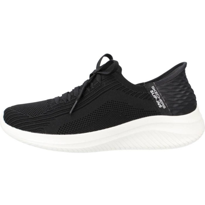 Sneakers De  Mujer Slip-ins: Ultra Flex 3.0 Tonal Stretc Negro