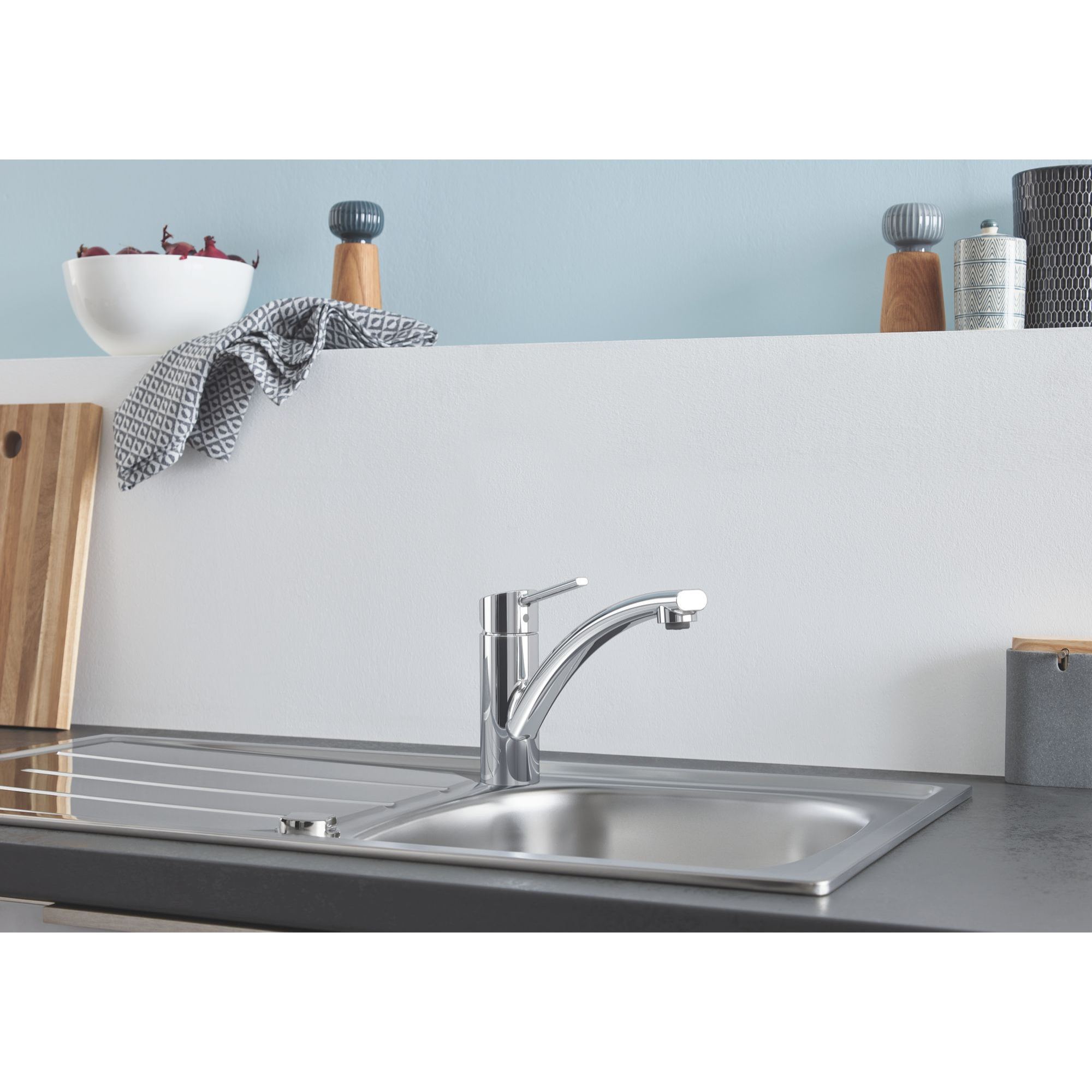 GROHE Swift Mitigeur monocommande Evier Chromé