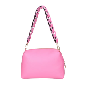 Borsa a spalla da donna - Modello Livia - Vera pelle - 26.0 x 16.0 x 9.0 cm