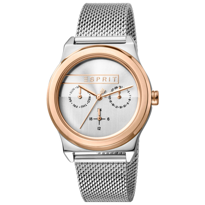 Reloj Esprit ES1L077M0085 Mujer Analogico Cuarzo con Correa de Acero inoxidable