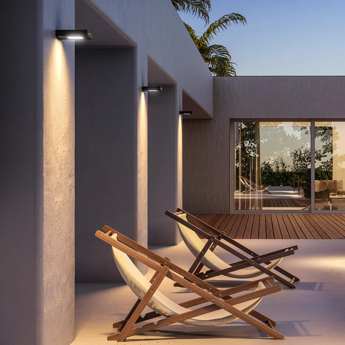 Applique murale solaire ALA WALL 500LM