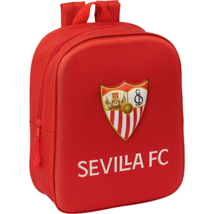 Mochila guarderia 3d bolsillo red sevilla fc