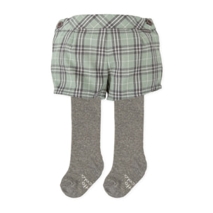 PANTALON BOMBACHO Y LEOTARDOS GRIS - Gris