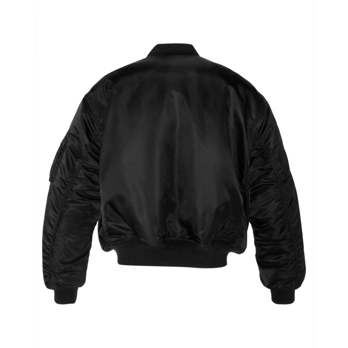 AIRFORCE90RS OVERSIZE 90'S BOMBER JACKET  100% RECYLED NYLON Nero