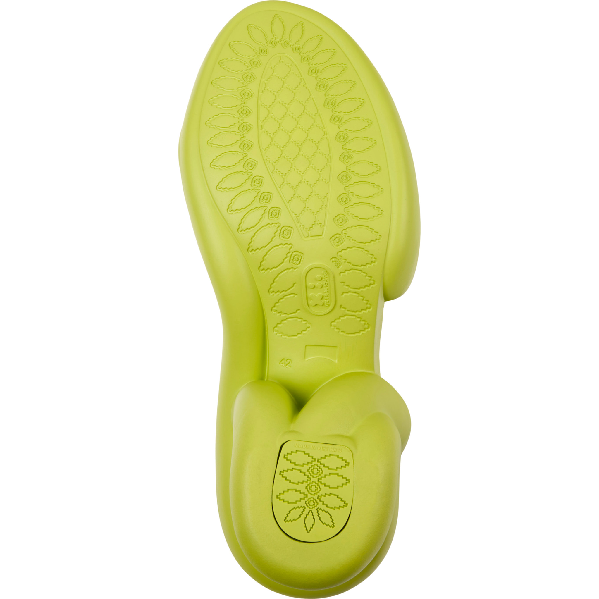 Sandalias - CAMPER Kobarah - Amarillo - Sintético