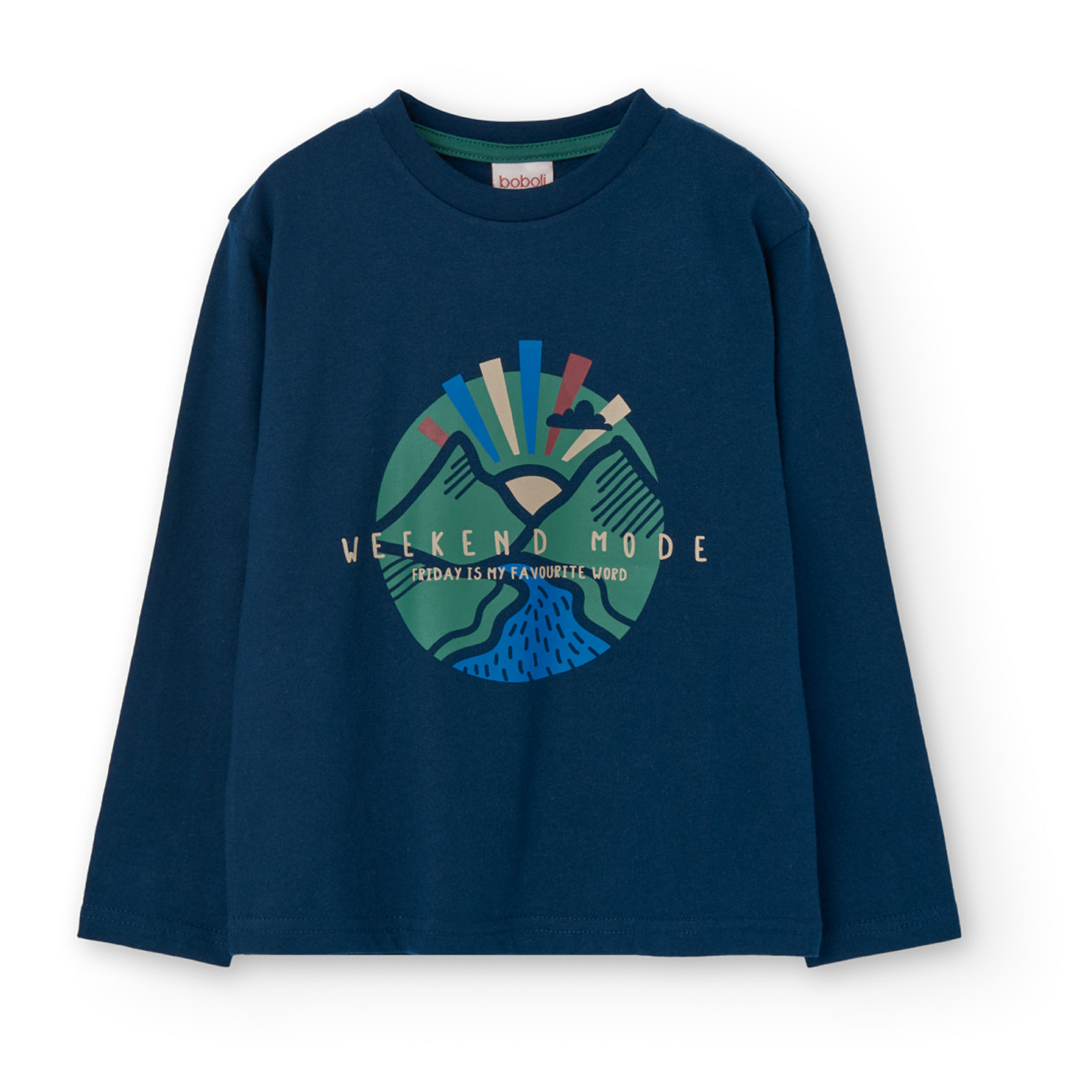 Camiseta punto básica de niño -BCI