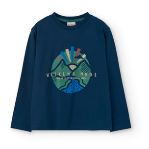 Camiseta punto básica de niño -BCI