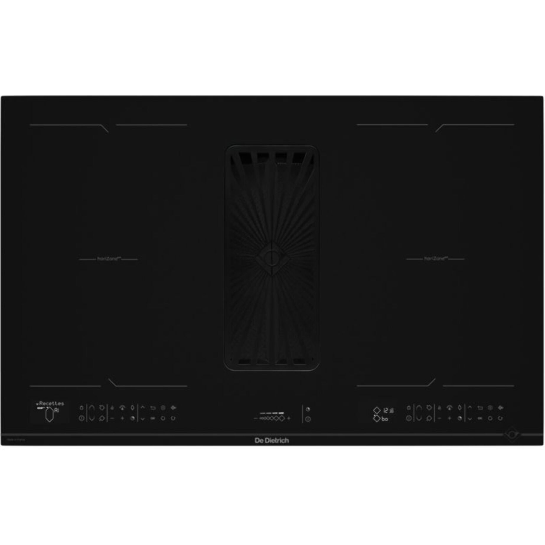 Plaque induction aspirante DE DIETRICH DPH4840B Horizone