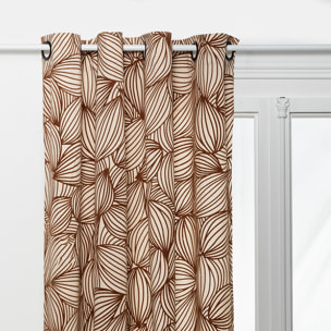 Rideau Automne rouge rubis 140x260cm
